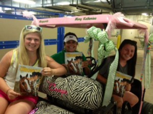 The Camp family at the 2013 AjPHA World Show. Photo courtesy of Gordon Downey.