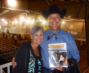 Karen Kennedy and John Kayser at the Tulsa March Mania. Photo courtesy of Gordon Downey.