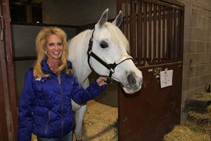 Thunder and Anne Judge-Wenger. Photo courtesy of The Arabian Horse Association.