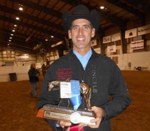 Bruce Vickery at the 2013 Quarter Horse Congress. Photo courtesy of Gordon Downey.