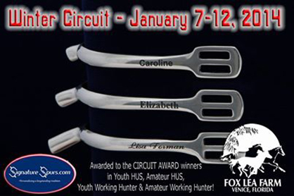 Fox Lea Farm’s Winter Circuit Starts Tomorrow, Jan. 7th