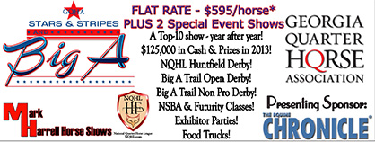 The Time to Reserve Stalls For 2014 Stars N Stripes and Big A is NOW!