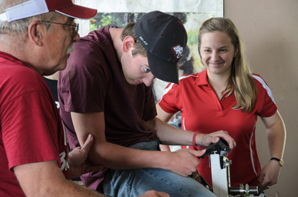 Equine Robotica: Bio-Medical Students Collaborate With Therapeutic Riding Center to Create Riding Simulator