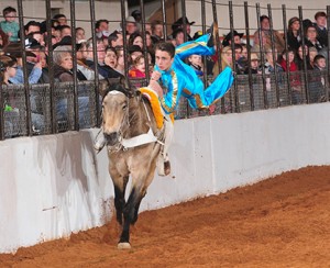 Gattlin Griffith performing at the 2014 Fort Worth Stock Show. Image courtesy of Fort Worth Stock Show/James Phifer.       