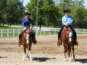 At the Indiana Futurity. Image provided by Kelley Crager.