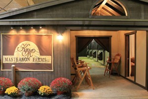 Masterson Farm's beautiful stall setup at the 2013 All American Quarter Horse Congress. EquineChronicle.com photo.