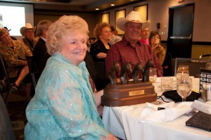 Ms. Barbara Hulsey was inducted to the Pinto President's Hall of Fame