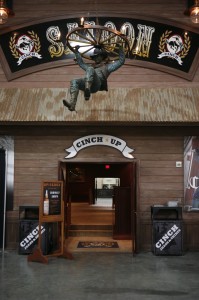 Enjoy a frosty beverage at the Cinch Bar in the Main Arena.