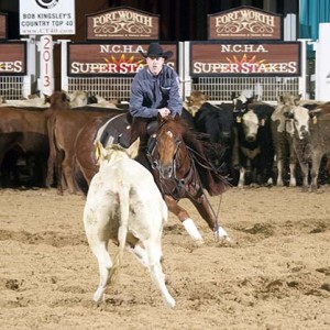 Wesley Galyean and Hes A Hot Spot, 2013 NCHA Super Stakes Open Champions. Photo courtesy of NCHA.