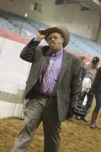 We will miss Kirkbride's fun-loving personality around the rings at the 2014 Congress. EquineChronicle.com photo.