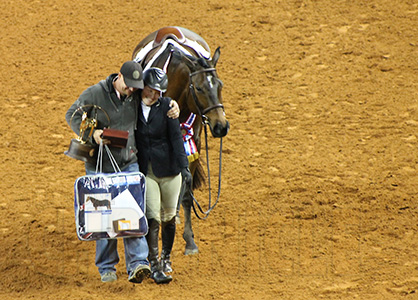 Larry Little, Lainie DeBoer, and Leslie Lange Honored at 2016 AQHA Convention