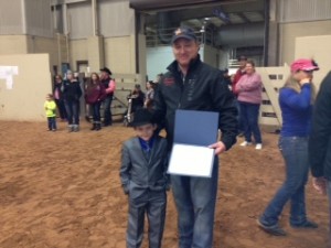 Teagan Goble- Youth Mares scholarship winner