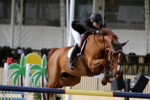 Liza Finsness and Ormsby Hill. Photo courtesy of Castlewood Farm, LLC.