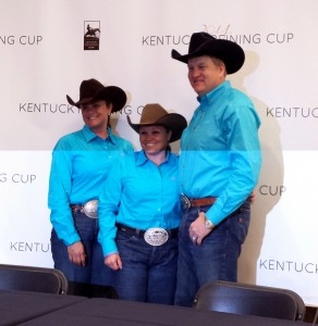 Team Good Sports won the Kentucky Cup Team Challenge with riders Shannon Rafasz, Mandy McCutcheon, and Tom McCutcheon. 
