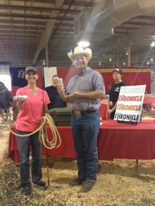 Everyone loved the breakfast burritos at The Equine Chronicle Exhibitor's Breakfast in Waco, TX.