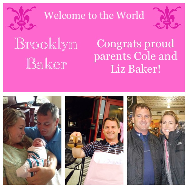 Welcome to the World… Brooklyn Baker!