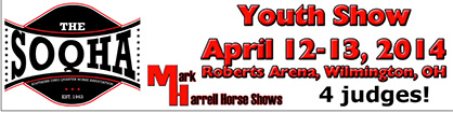2014 SOQHA Youth Show to Kick Off April 12 in Ohio, $3,750 Youth Scholarship Challenge