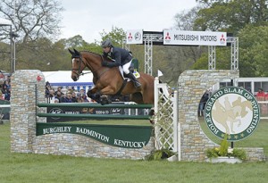 Sam Griffiths riding Paulank Brockagh AUS win Badminton 2014. Photo courtesy of ROLEX. 