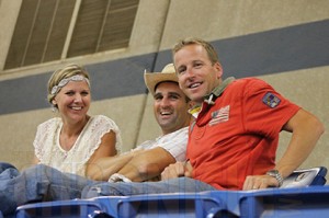 Mark and Melissa Baus with Wade Spell at the 2013 Reichert Celebration.