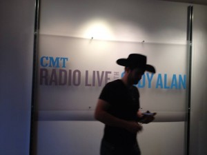 CMT Radio Live with Cody Alan. Photo courtesy of Vickie Strickland.