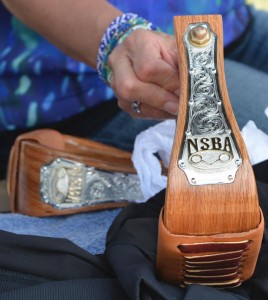 3rd Prize Roth Custom Stirrups! Photo courtesy of NSBA