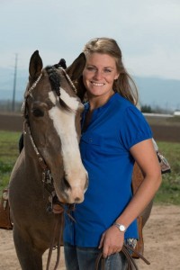 Kelly Lear has graduated from CSU as a Doctor in Veterinary Medicine on May 16th, 2014 after a total of 8.5 years of college. She is pictured here with her best friend, Singin Saddie Sue. 