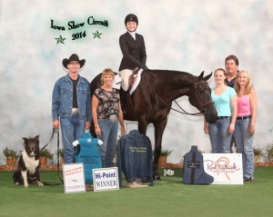 Nicole Campbell – High Point Hunt Seat Horse. Photo Credit: Don Trout Photography.