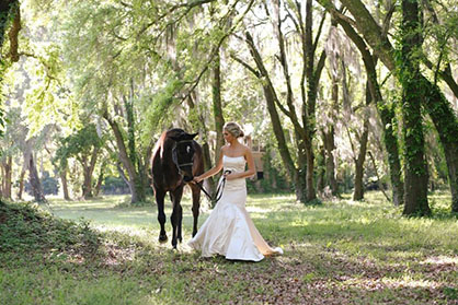 EC Photo of the Day: Bridal With a Bridle in Charleston, SC.