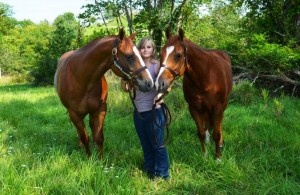 Isn't She Cool, Hannah Bradley, and Passing With A Sigh. Hannah is a 2014 graduate of John Glenn High School and will be attending The Ohio State University this fall to study zoology and journalism. Photo credit: KDearth Photography. 