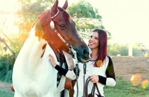 Paige Kemper and Mr. Jack Cool (APHA), under the guidance of Blake Carney. Paige recently graduated high school and is going to Kansas State University.  Photo courtesy of Jessica Wells at Well Styled Images.