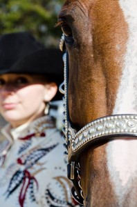 Hannah Means and I'm All About Blue and Design By Art are under the guidance of Chris Gray Performance Horses. Hannah graduated this week from Brookville Area High School and will attend Clarion University. Photo courtesy of Ali Grusha.