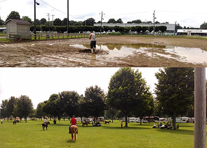 2014 Tom Powers Futurity is Sold Out at 950 Stalls, Despite Extreme Rain