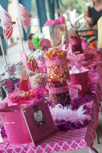 Who doesn't love a Candy Buffet! Photo courtesy of Lisa Lee.