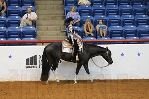 13 and Under Western Pleasure Reserve World Champion- Rebecca Figeroa and Talk About Lazy