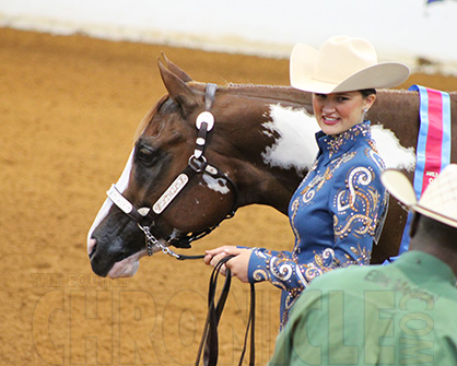 Kylee John and Amanda Nelson Win AjPHA Novice Youth Showmanship Classes