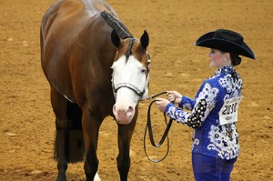 Novice Youth 14-18 Showmanship Reserve World Champion- All Right All Reddy/Lauren Harrison