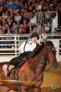 Americana's evening shows not only include world class sport, but also fun and lots of attractions. Photo courtesy of Art & Light Photography.