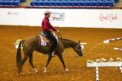 Justin Wheeler and Indefinately Flashy Win Reichert Celebration 3 and 4-Year-Old Signature Trail