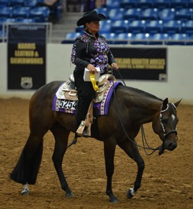 Karen Hornick with Ever So Sudden. Image courtesy of NSBA.