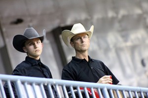 Klay and Kelly McDowall preparing for the class.