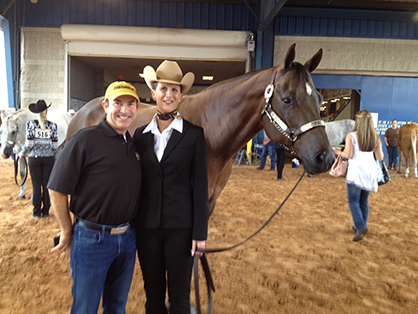 Day 2 at the 2014 AQHA Adequan Select World With Linda Coakley