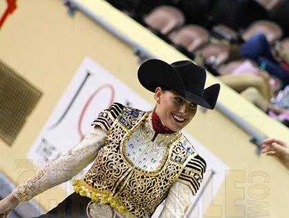 Returning Champs, Hillary Roberts and Whatscookingoodlookin, Win AQHYA Western Pleasure