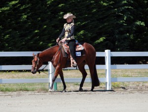 It's a beautiful day to show horses outdoors!