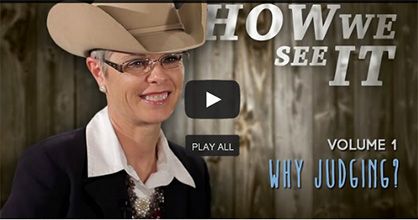 APHA Releases New Video Series “How We See It” From Judges’ Perspective