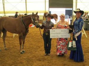 Youth Yearling Mare winner