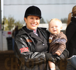Tami Thurston with her #1 fan, son Carter.