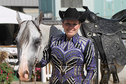 First Congress Title For Nicole Eby and Ima Diamond Loper in Novice Amateur Trail