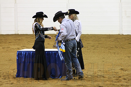 Jason Martin and Huntin My Zipper Score 226.5 to Win Junior Western Riding at QH Congress