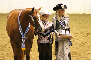 Congress Champion Youth 2-Year-Old Mares- Monica Hamm and Miss Kittee