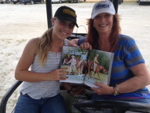 Ashley Roach and Patty Sweisberger representing Clearwater Farm.